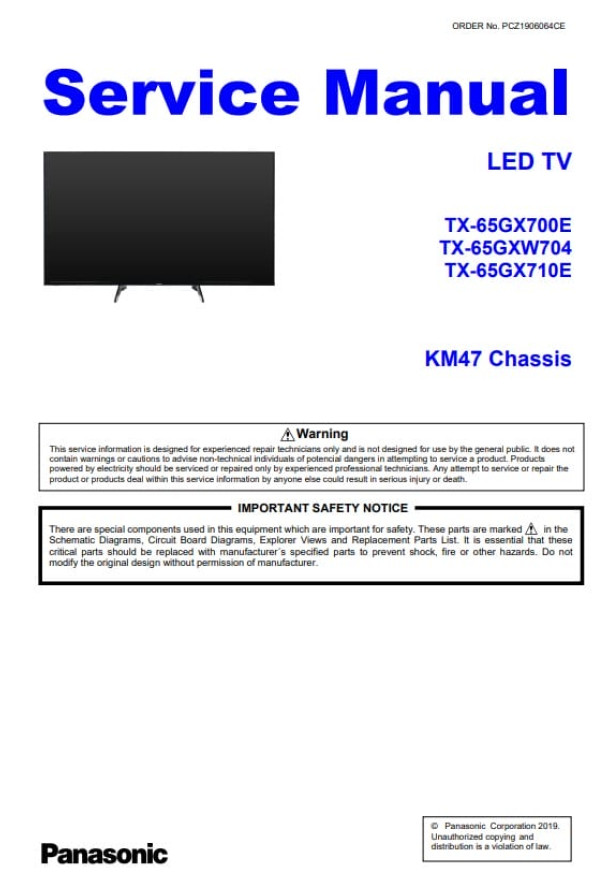 KM47_TX-65GX700E ,TX-65GXW704 ,TX-65GX710E